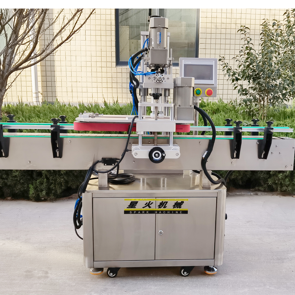 全自動夾蓋旋蓋機